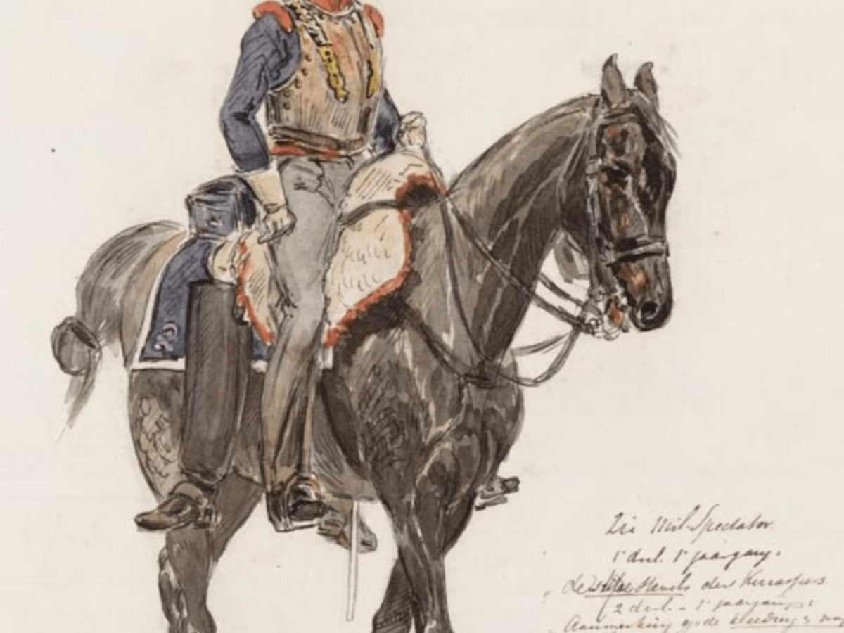 De stijve stevels van de&nbsp;kurassier